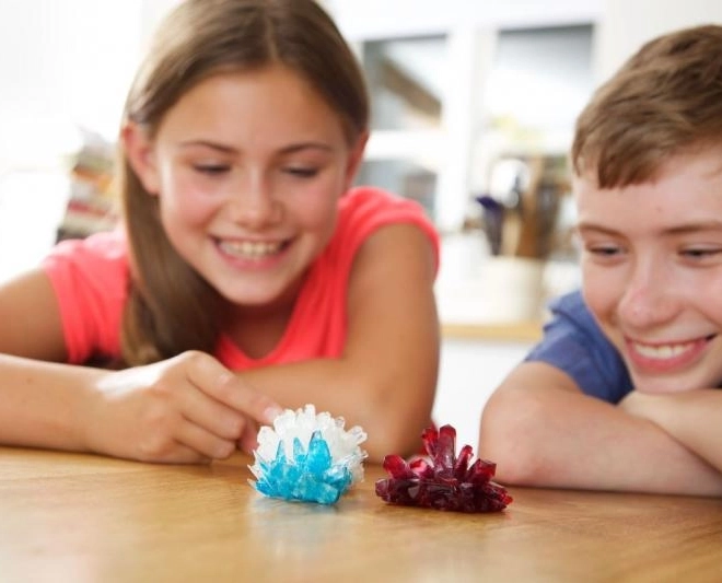 MAC TOYS Growing Crystals – Experimental Kit for Kids (14+)
