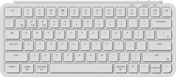 Ultra mince clavier sans fil Keychron B1 Pro 2.4G blanc