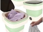 Zusammenklappbare tragbare Mini-Waschmaschine 12 l, grün