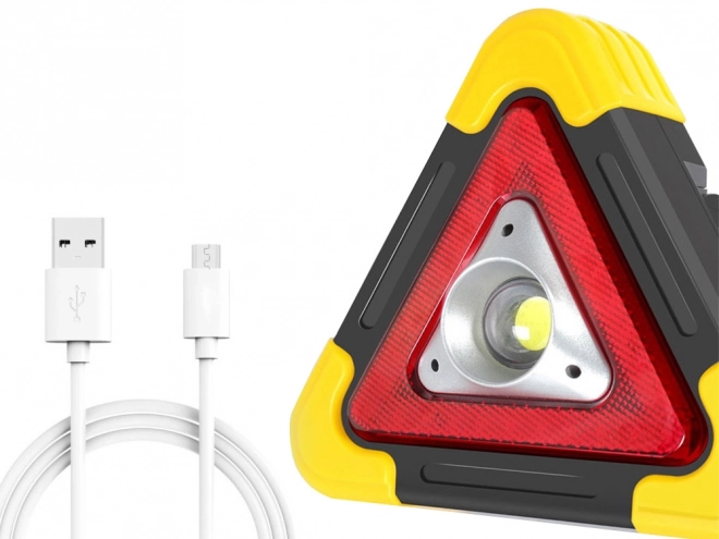 Multifunctional Warning Triangle Light and Power Bank