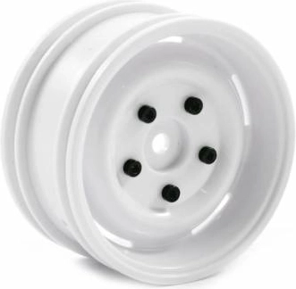 White FTX Outback Steel Look 1.9 Wheels for 1:10 Rock Crawler (2 pcs)
