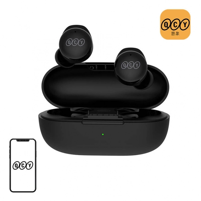 Oortelefoons TWS QCY T17 (zwart)