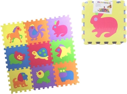 Puzzle en mousse animaux – 9 pièces