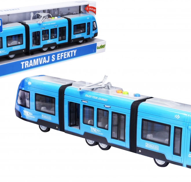 Tram with Light and Sound Effects