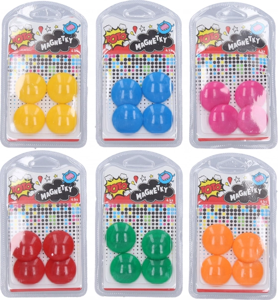 Strong magnets 30 mm - set of 4 pcs