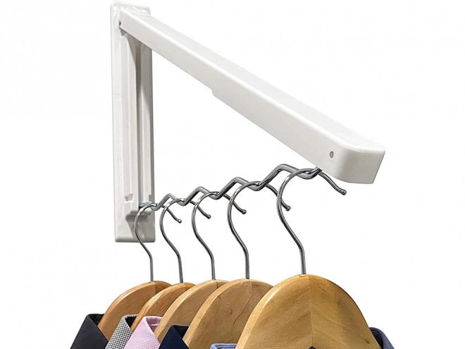 Foldable Wall Mount Clothes Hanger