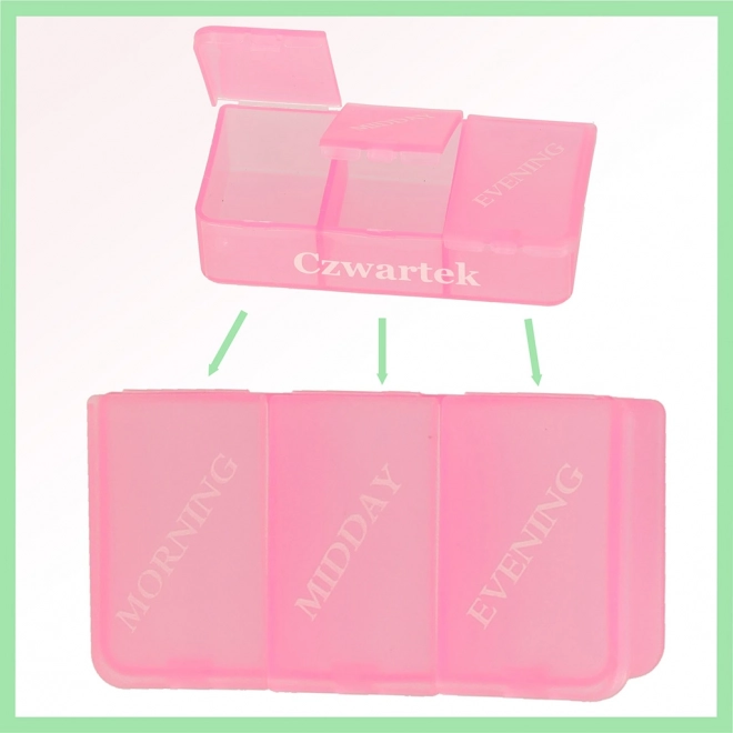 Weekly Pill Organizer Box