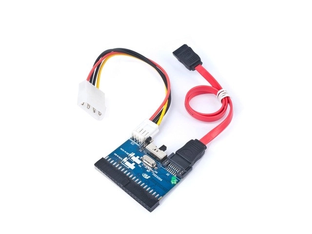 Tweewegs SATA-IDE-adapter