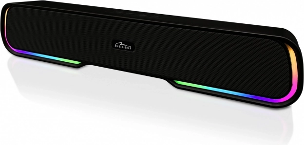 Bluetooth-Soundbar MEDIA‑TECH Phantom BT mit RGB‑Beleuchtung und bis zu 10 Stunden Laufzeit