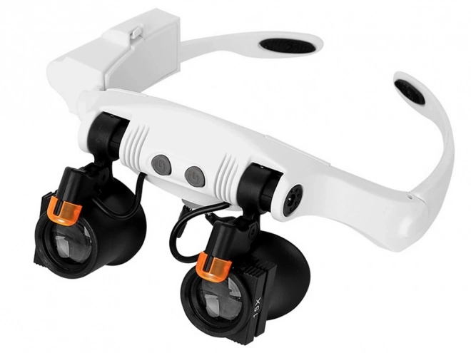 Professionelle Uhrmacher-Lupenbrille mit LED