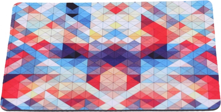 Durable print with geometric design