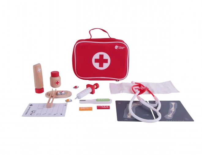 Doctor Playset with Wooden and Plastic Accessories