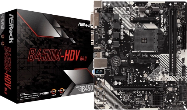 Motherboard ASRock B450M-HDV