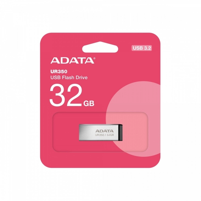 ADATA UR350 32GB USB-flashdisk metaal zwart