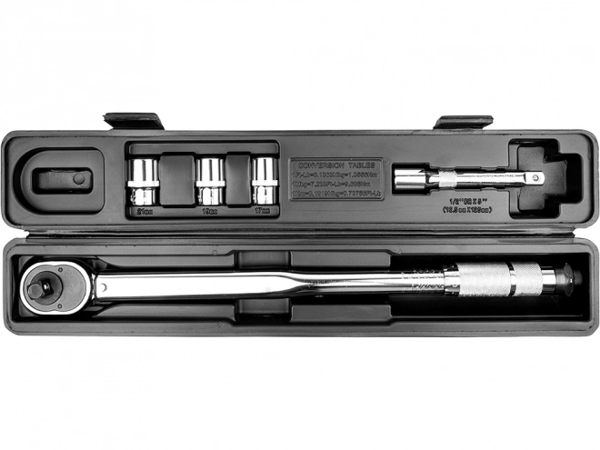 Torque Wrench Set with Case and Sockets