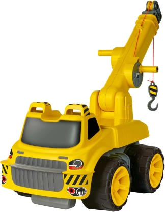 360° rotating crane with a powerful winch