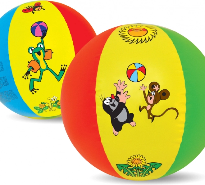Ballon de plage gonflable Taupe 61 cm