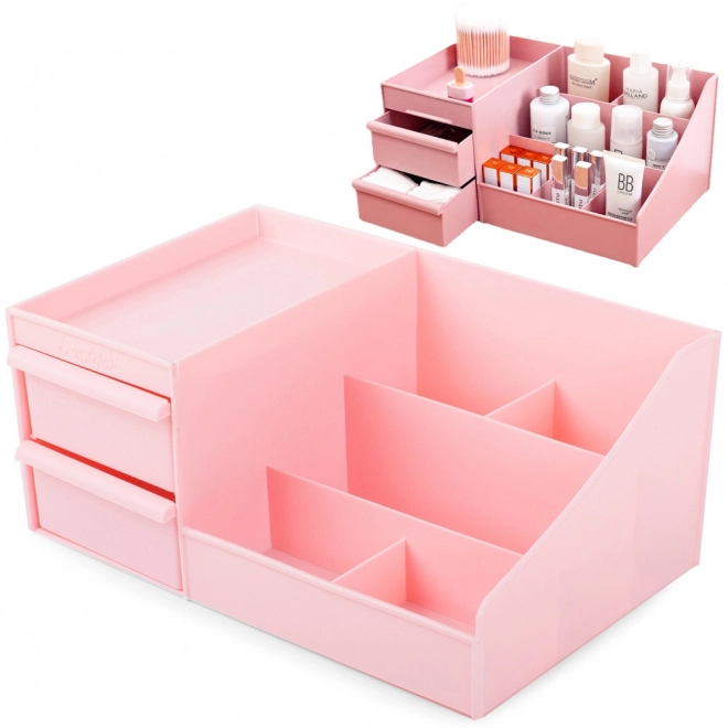 Organizer voor cosmetica en sieraden met laden