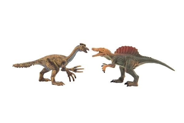 Plastic dinosaurussen 16-18 cm, set van 5 stuks