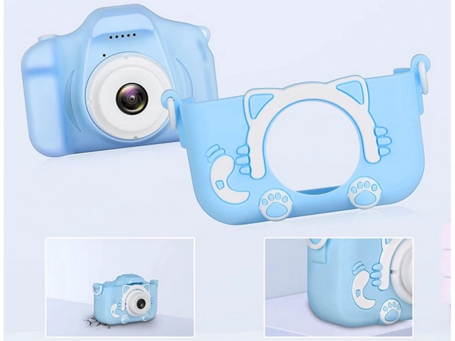 Digitale camera voor kinderen met katje