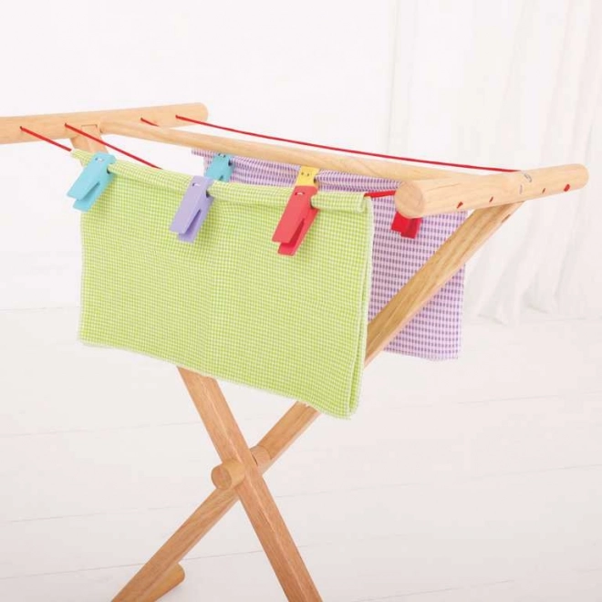 Houten droogrek voor wasgoed Bigjigs Toys