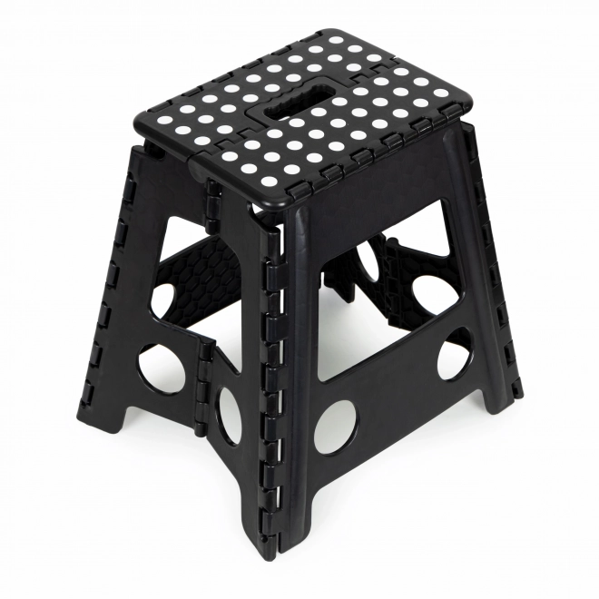 Opvouwbare kruk, 1-traps plastic kruk, 39 cm
