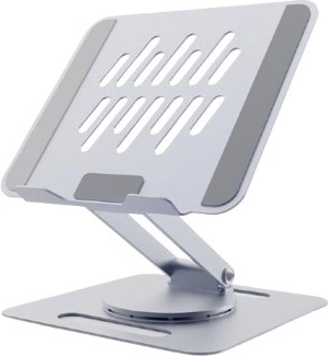 Klappbarer drehbarer Laptop-Ständer 15,6″ – grau
