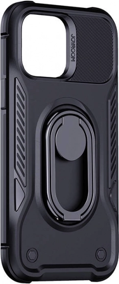 Zwart hoesje met standaard voor iPhone 14 Pro Max JOYROOM