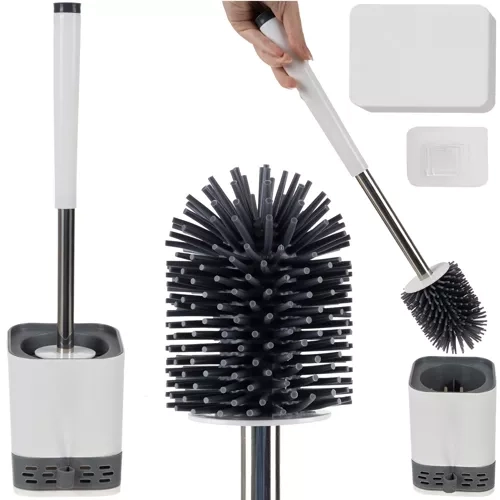 Ruhhy siliconen toiletborstel voor badkamer 23808