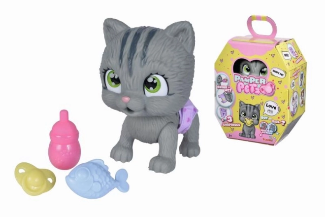 Kitten PAMPER PETZ met luier
