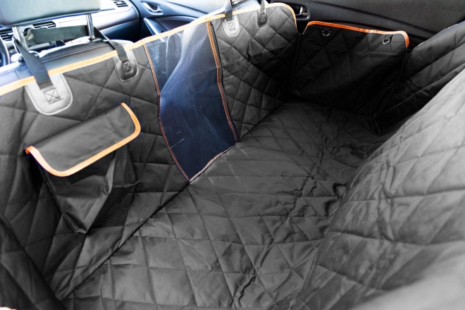 Tapis pour chien de voiture sur siège arrière, taille universelle