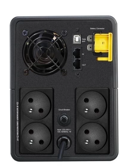 Noodstroomvoorziening APC Back-UPS 1600VA, 230V, AVR, 4 Franse stopcontacten