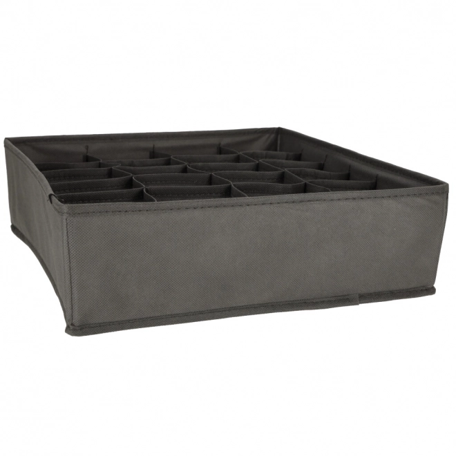 Organisateur de tiroir gris grand pour chaussettes