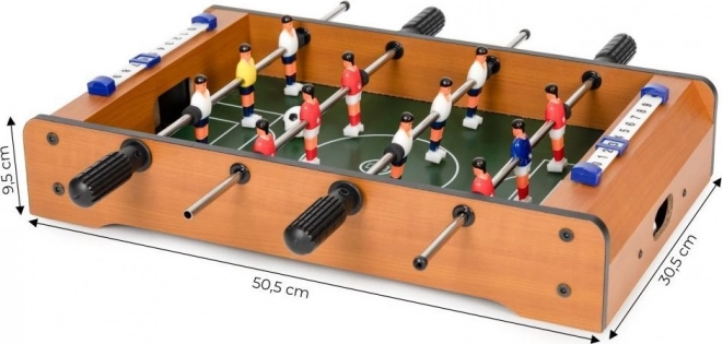 Kinder Tischfußball aus Holz mit Torzählern