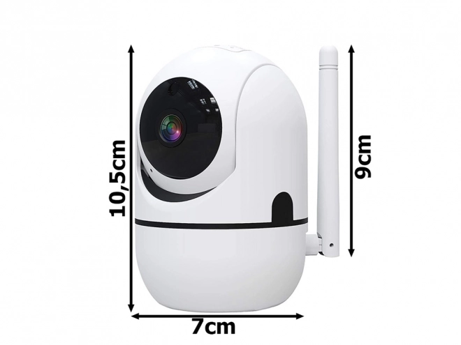 Indoor IP camera with Wi-Fi and rotating head