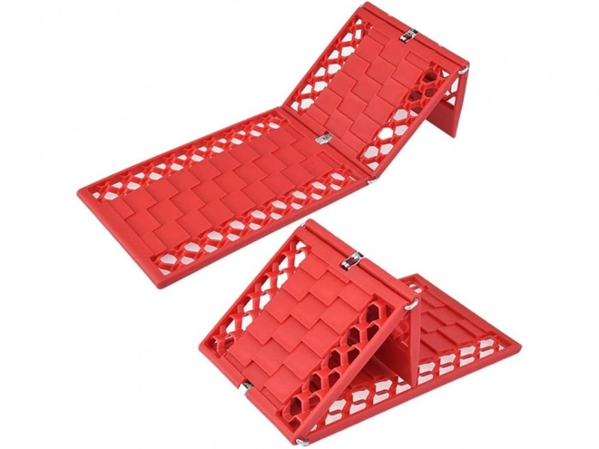 Foldable Anti-Slip Rescue Tracks for Camper