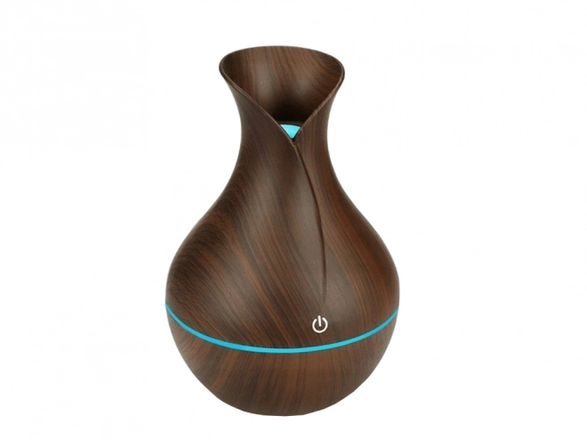 Modern aroma diffuser and air humidifier with RGB lighting USB