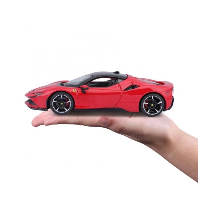 Bburago 1:24 Ferrari Top SF90 Stradale Rood