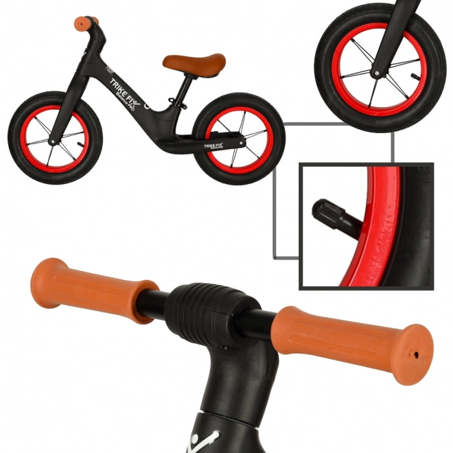 Kinder loopfiets Trike Fix Balance PRO zwart