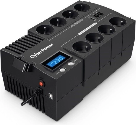 CYBERPOWER BR1000ELCD-FR UPS 1000 VA / 600 W with AVR and LCD
