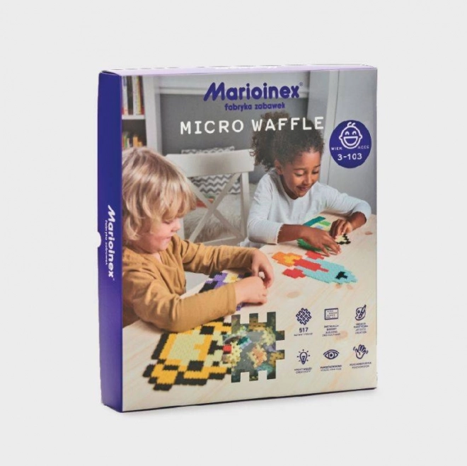 Creatieve Bouwset Micro Waffle 517 stuks