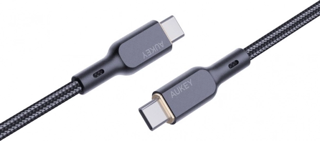 Kevlar USB-C kabel AUKEY, 1m, 5A, 100W PD