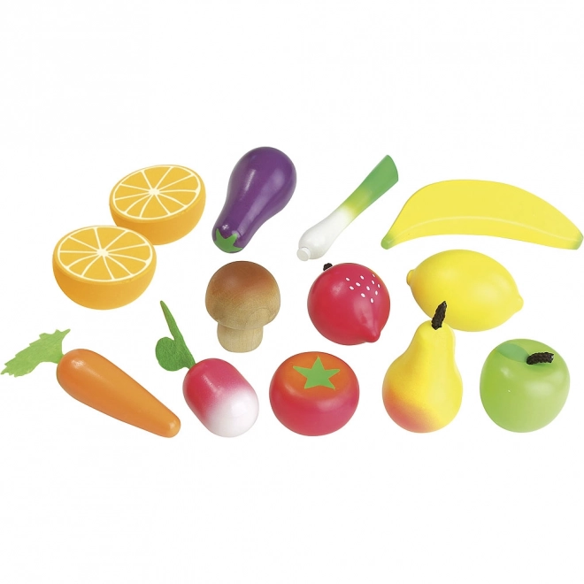Vilac Houten set fruit en groente