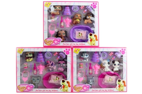 Set honden met accessoires