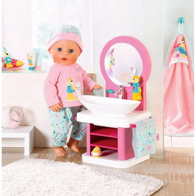 Zapf Creation Baby Born Wasbak met tandenborstel