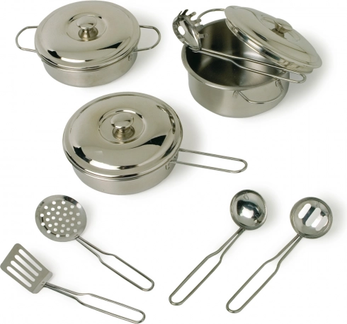 Metall-Kindergeschirr Profi, Set 11-tlg.