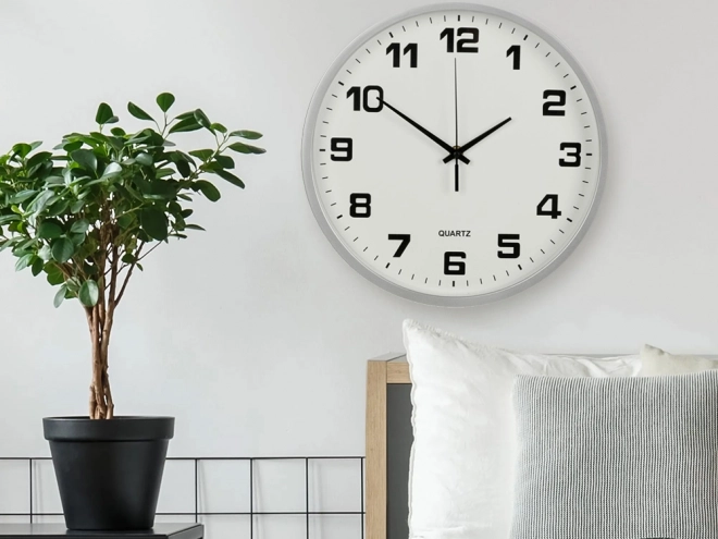 Grandes horloges murales avec mécanisme silencieux