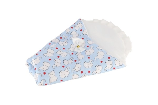 Doll Swaddle Blanket for Crib or Stroller