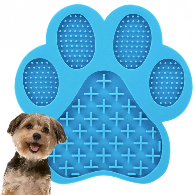 Antistress Leckmatte für Hunde Pfote