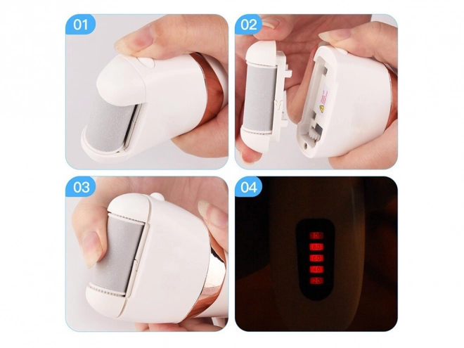 Electric Foot File with LCD Display